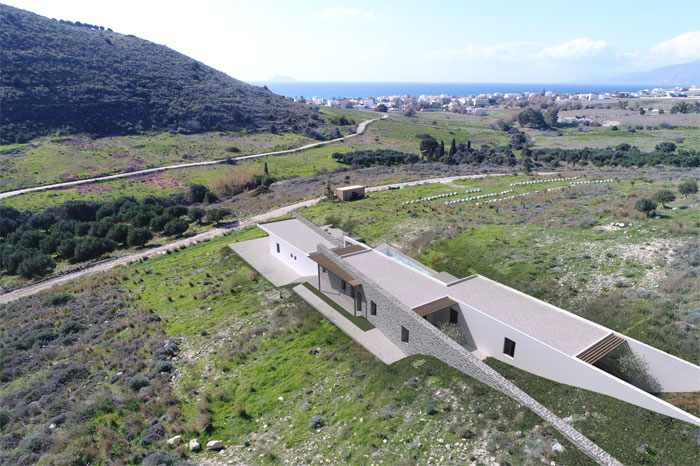 An exceptional Design & Architecture work with a Residence at the country side